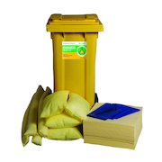 120L Chemical Wheeled Bin Spill Kit